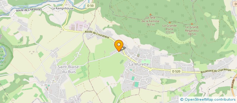 localisation de l'entreprise SCI LA TORTUE  LA MURETTE