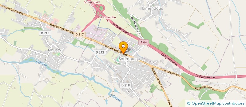 localisation de l'entreprise SCI LA TORTUE à SOUMOULOU