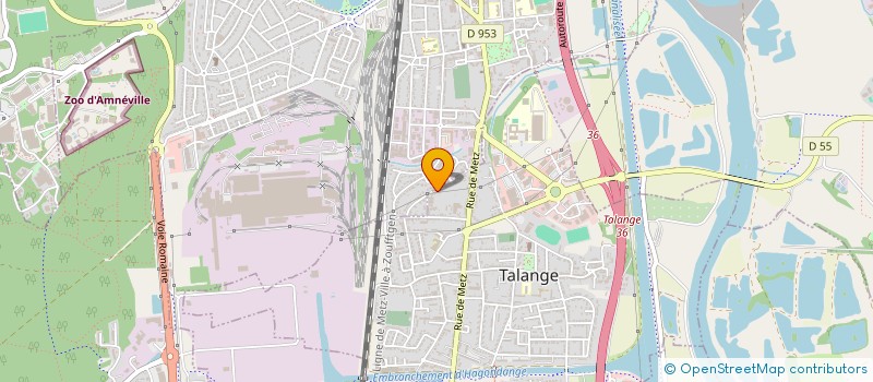 localisation de l'entreprise SCI LA TOSCANE à TALANGE