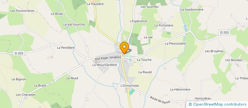 localisation de l'entreprise SCI LA TOUCHE à PERCHE-EN-NOCE