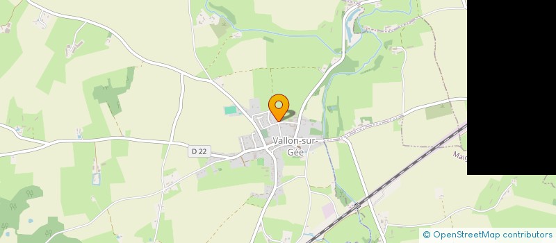 localisation de l'entreprise SCI LA TOUCHE  CHEMIRE EN CHARNIE