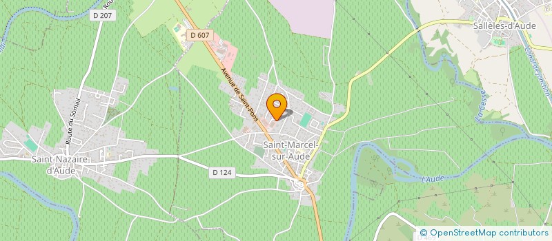 localisation de l'entreprise SCI LA TOULOUSAINE  BIZE-MINERVOIS