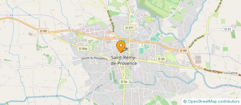 localisation de l'entreprise SCI LA TOULOUSETTE  SAINT-REMY-DE-PROVENCE