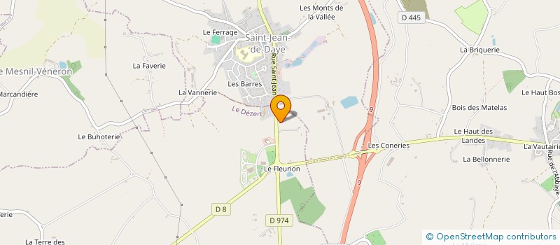 localisation de l'entreprise SCI LA TOUPERRERIE  LE DEZERT