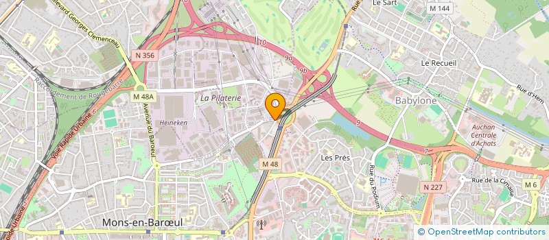 localisation de l'entreprise SCI LA TOUR à VILLENEUVE-D'ASCQ