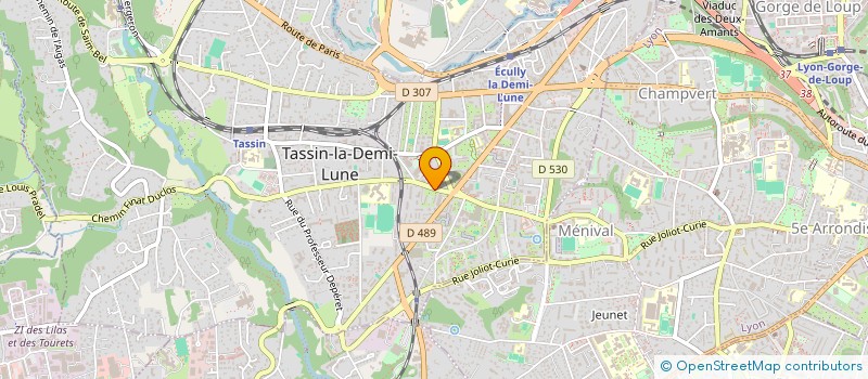 localisation de l'entreprise SCI LA TOUR  TASSIN-LA-DEMI-LUNE