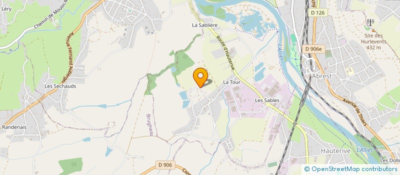 localisation de l'entreprise SCI LA TOUR  ABREST