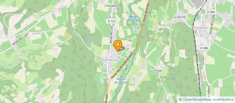 localisation de l'entreprise SCI LA TOUR  CHANTESSE