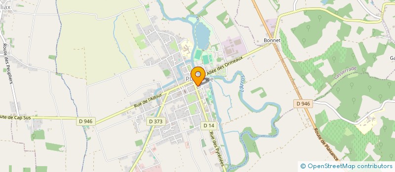 localisation de l'entreprise SCI LA TOUR  PLAISANCE