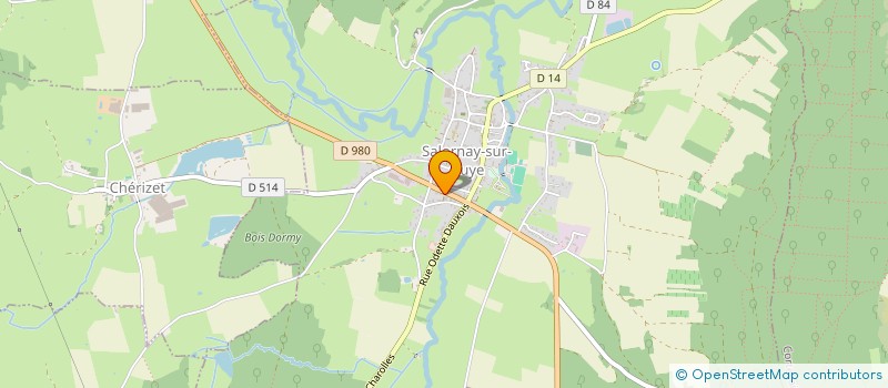 localisation de l'entreprise SCI LA TOUR  LA VINEUSE SUR FREGANDE