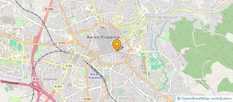 localisation de l'entreprise SCI LA TOUR DE CESAR à AIX-EN-PROVENCE