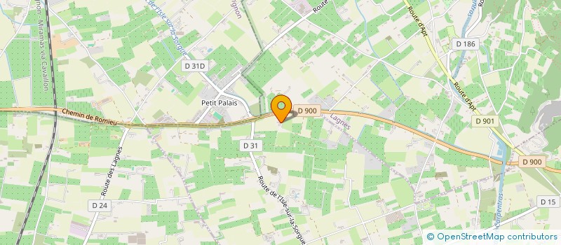 localisation de l'entreprise SCI LA TOUR DE SABRAN  ROBION