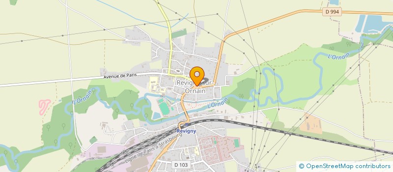 localisation de l'entreprise SCI LA TOUR DU MOULIN à REVIGNY-SUR-ORNAIN