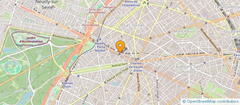 localisation de l'entreprise SCI LA TOUR GRANDE ARMEE  PARIS