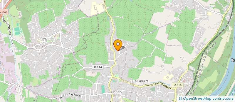 localisation de l'entreprise SCI LA TOUR LAUCOR  CHARLY