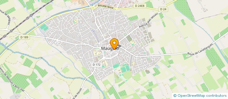 localisation de l'entreprise SCI LA TOUR NEUVE  MAUGUIO