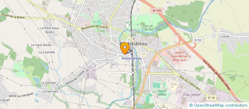 localisation de l'entreprise SCI LA TOUR PONTCHATELAINE  PONTCHATEAU