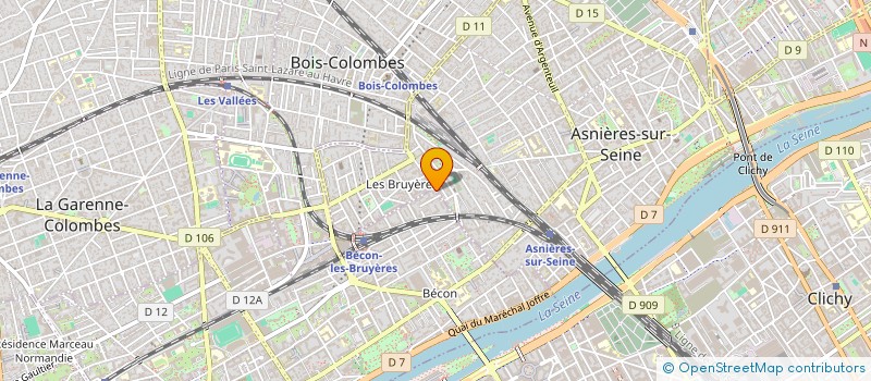 localisation de l'entreprise SCI LA TOURAINE à ASNIERES-SUR-SEINE