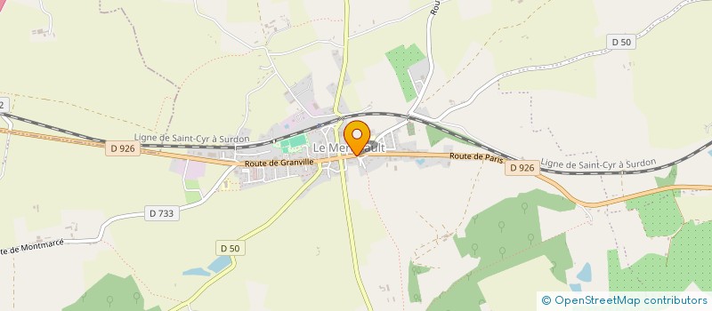 localisation de l'entreprise SCI LA TOURELLE à LE MERLERAULT