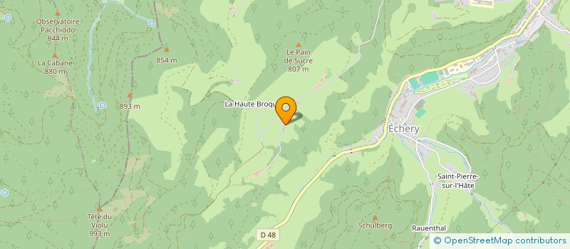 localisation de l'entreprise SCI LA TOURELLE  SAINTE-MARIE-AUX-MINES