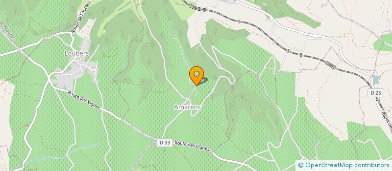 localisation de l'entreprise SCI LA TOURETTE MHO  AMARENS