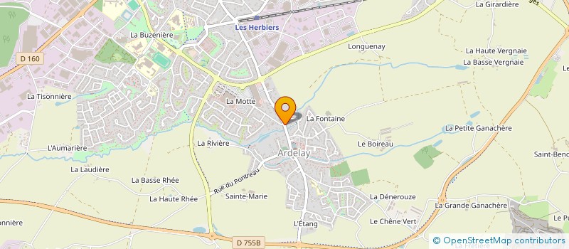 localisation de l'entreprise SCI LA TOURMALINE à LES HERBIERS