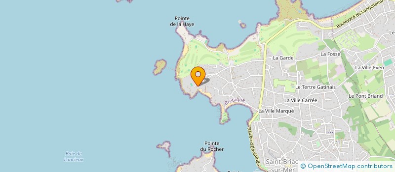 localisation de l'entreprise SCI LA TOURMENTINE  SAINT-BRIAC-SUR-MER