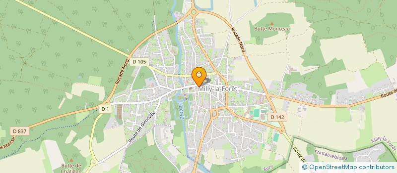 localisation de l'entreprise SCI LA TOURNELLE à MOIGNY-SUR-ECOLE