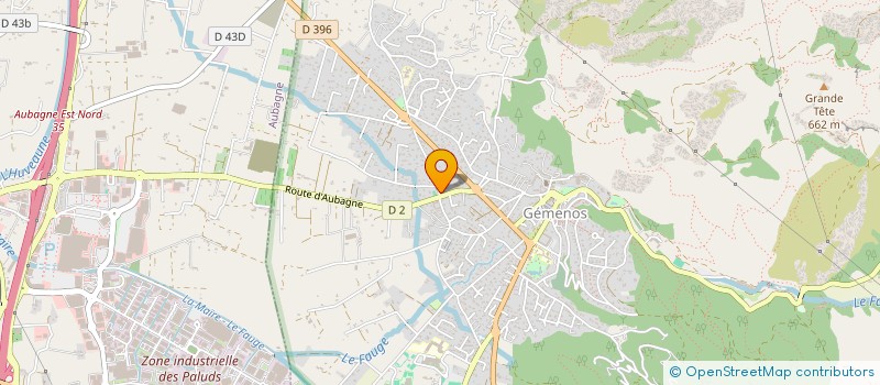 localisation de l'entreprise SCI LA TOURNELLE FLORIAN  GEMENOS