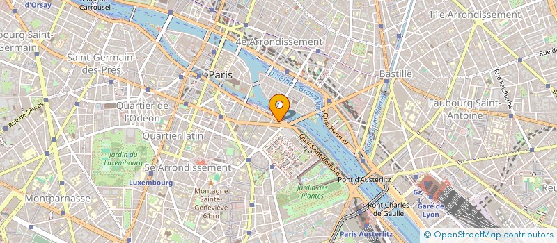 localisation de l'entreprise SCI LA TOURNELLE SAINT GERMAIN  PARIS