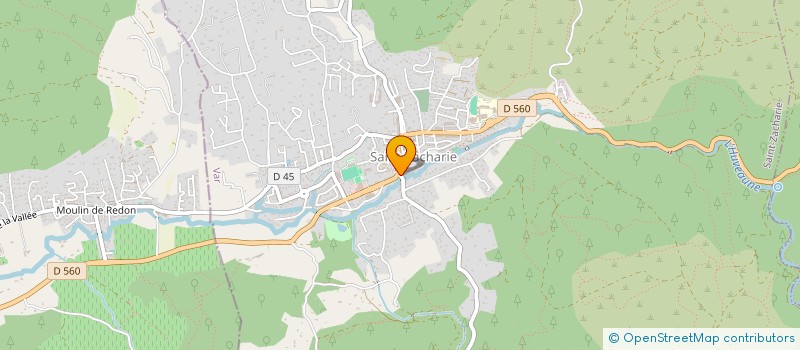 localisation de l'entreprise SCI LA TOURRETTE à SAINT-ZACHARIE