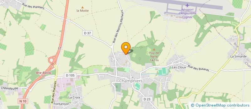 localisation de l'entreprise SCI LA TOURTERELLE DES BOIS à CHAMPNIERS