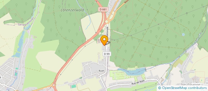 localisation de l'entreprise SCI LA TOUSCH IMMOBILIERE  HAMBACH