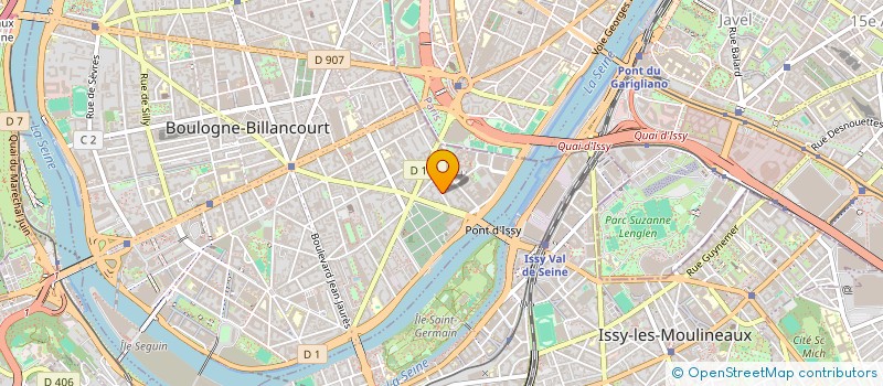 localisation de l'entreprise SCI LA TRADITION VIVANTE à BOULOGNE-BILLANCOURT