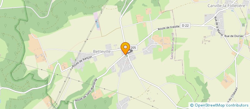 localisation de l'entreprise SCI LA TRAITONNE  SAINT MARTIN DE L'IF