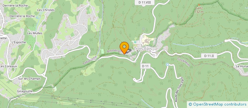 localisation de l'entreprise SCI LA TRAMONTANE  AMMERSCHWIHR