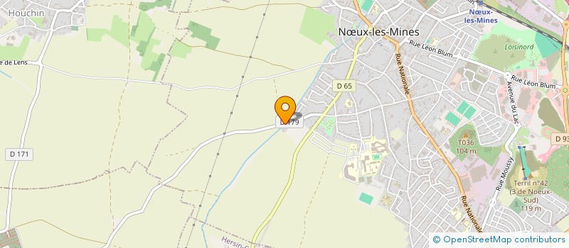 localisation de l'entreprise SCI LA TRANQUILITE  NUX-LES-MINES