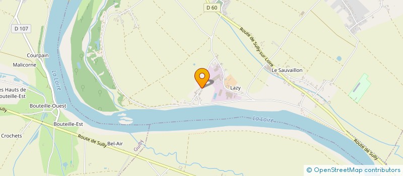 localisation de l'entreprise SCI LA TRANQUILLITE à SAINT-BENOIT-SUR-LOIRE