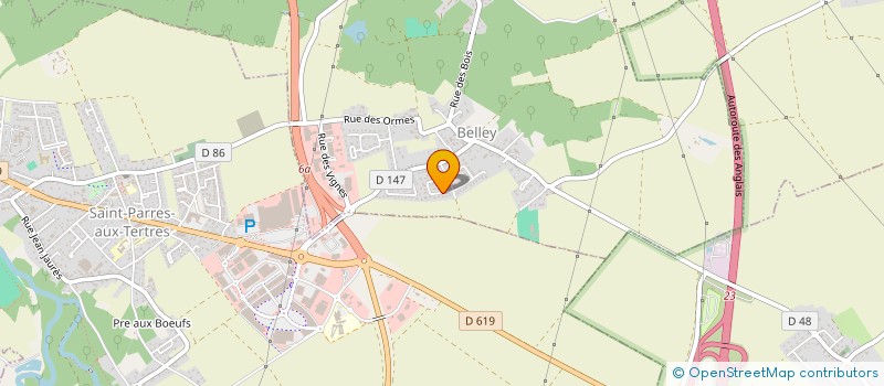 localisation de l'entreprise SCI LA TRANQUILLITE  VILLECHETIF