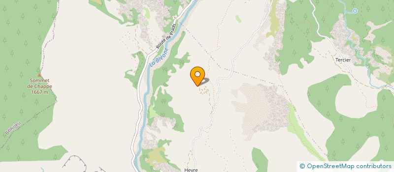 localisation de l'entreprise SCI LA TRANSPARENTE  PRADS-HAUTE-BLEONE