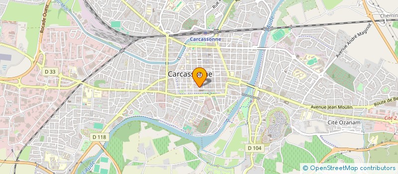 localisation de l'entreprise SCI LA TREILLE à CARCASSONNE