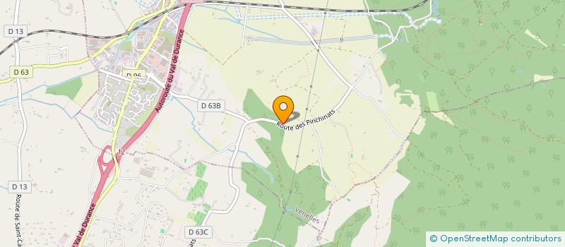 localisation de l'entreprise SCI LA TREILLE  VENELLES