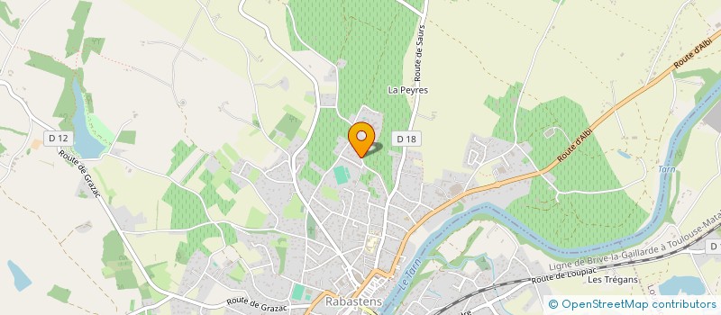 localisation de l'entreprise SCI LA TREMEGE HAUTE à RABASTENS