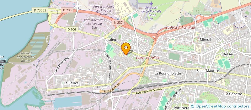 localisation de l'entreprise SCI LA TREMIERE  LA ROCHELLE