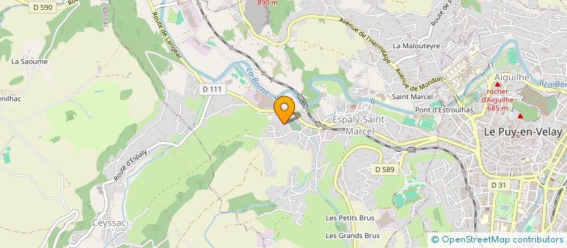 localisation de l'entreprise SCI LA TREVOLTIENNE  ESPALY-SAINT-MARCEL