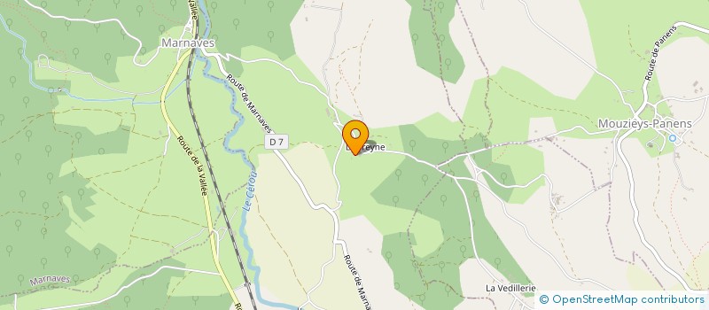 localisation de l'entreprise SCI LA TREYNE  LABARTHE-BLEYS