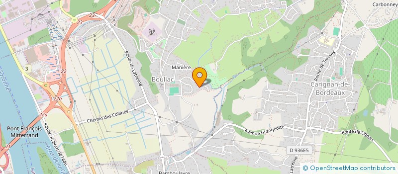 localisation de l'entreprise SCI LA TRIBU  BOULIAC