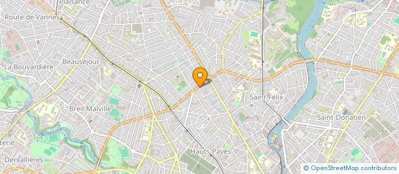 localisation de l'entreprise SCI LA TRIBU  NANTES