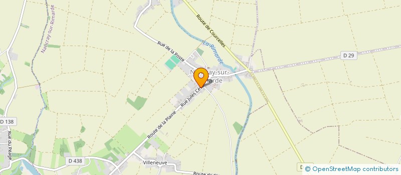 localisation de l'entreprise SCI LA TRINGOLE  NANCRAY-SUR-RIMARDE