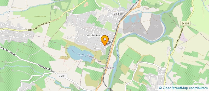 localisation de l'entreprise SCI LA TRIVALLE à CARCASSONNE